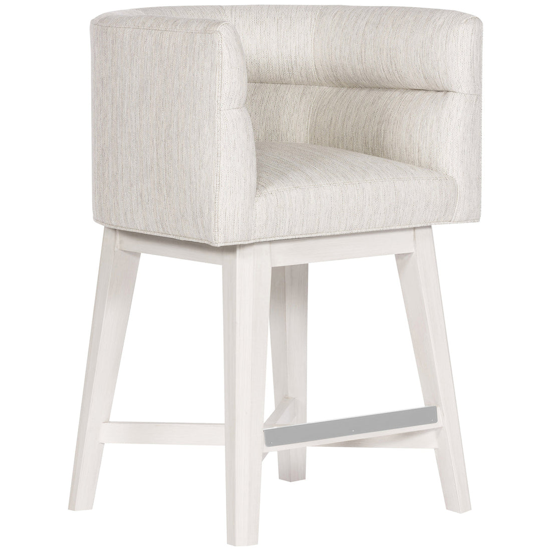 Vanguard Furniture Dining Counterstool with Wood Retro Swivel Base