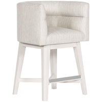Vanguard Furniture Dining Counterstool with Wood Retro Swivel Base