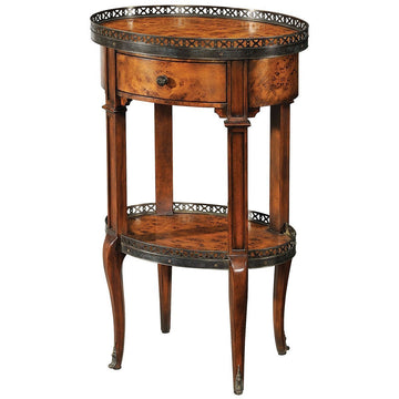 Theodore Alexander Essential Ta Delicate And Pierced Accent Table