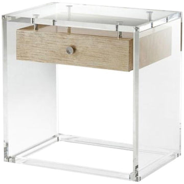 Theodore Alexander Generation Silver Fall Side Table
