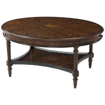 Theodore Alexander Essential TA The Galleried Cocktail Table