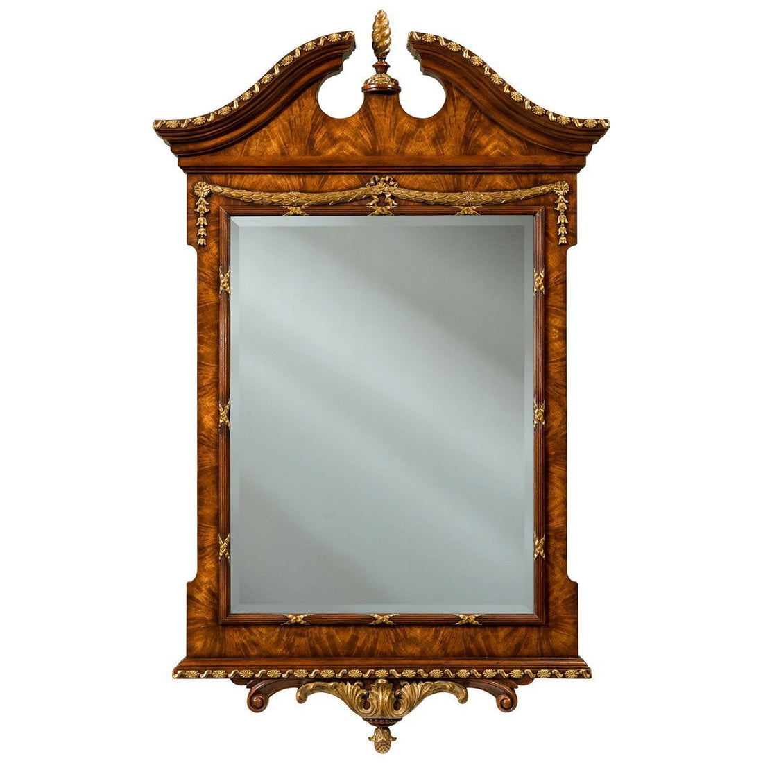 Theodore Alexander The India Silk Bedroom Mirror