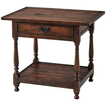 Theodore Alexander Victory Oak Butler'S Accent Accent Table