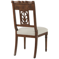 Theodore Alexander The Iven Linen Dining Side Chair, Set of 2