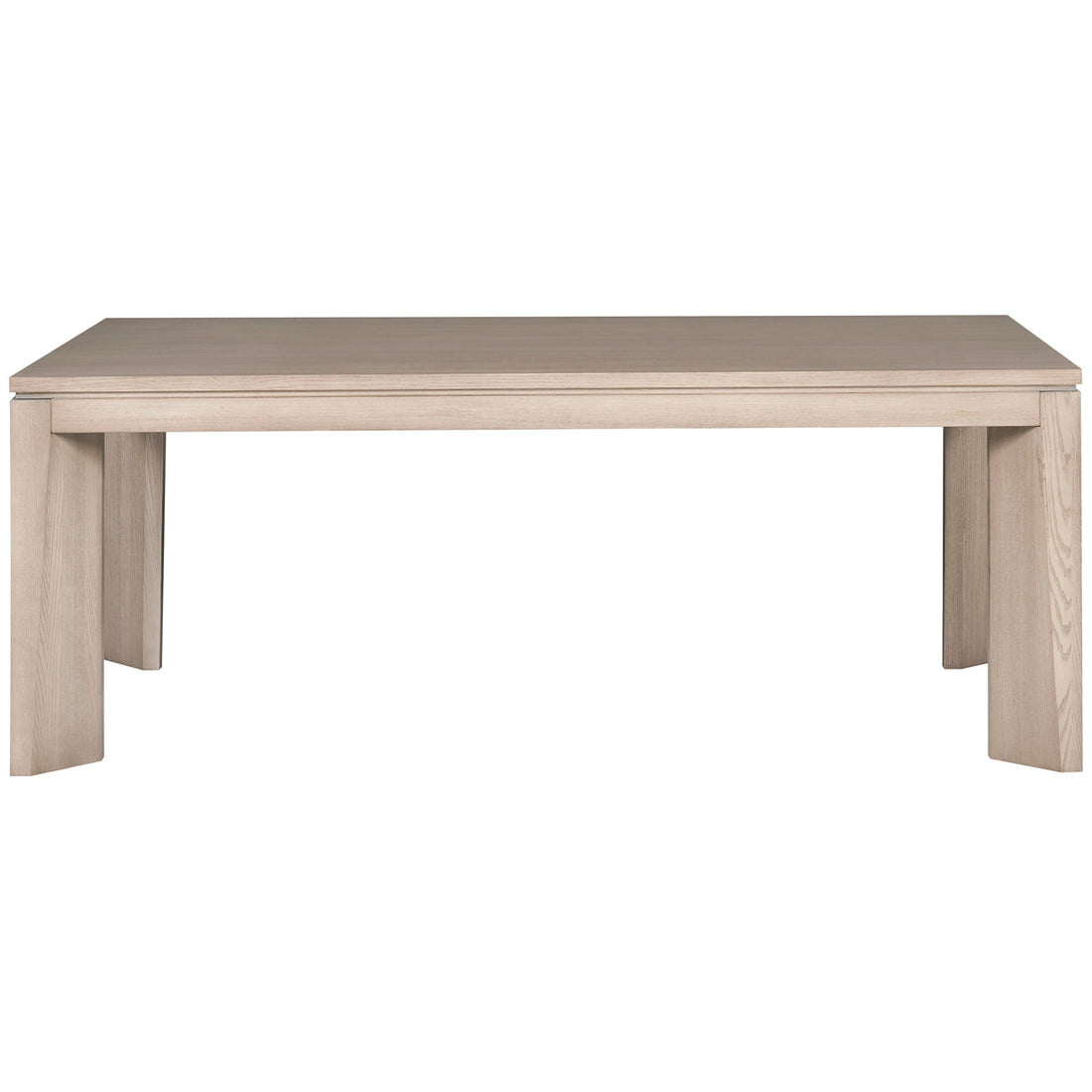 Vanguard Furniture Wedge Dining Table with Wedge Leg