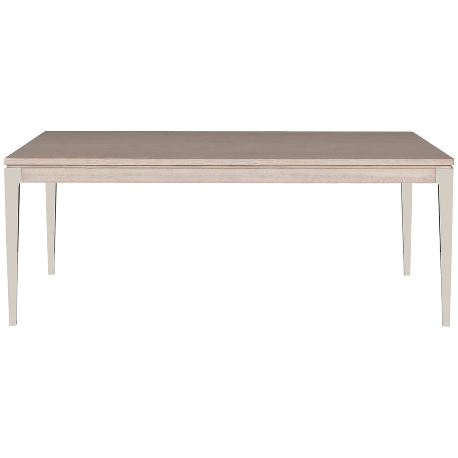 Vanguard Furniture Metal Tapered Dining Table with Metal Tapered Leg