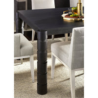 Vanguard Furniture Groove Dining Table with Groove Leg