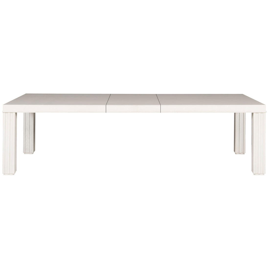 Vanguard Furniture Fluted Dining Table with Fluted Leg