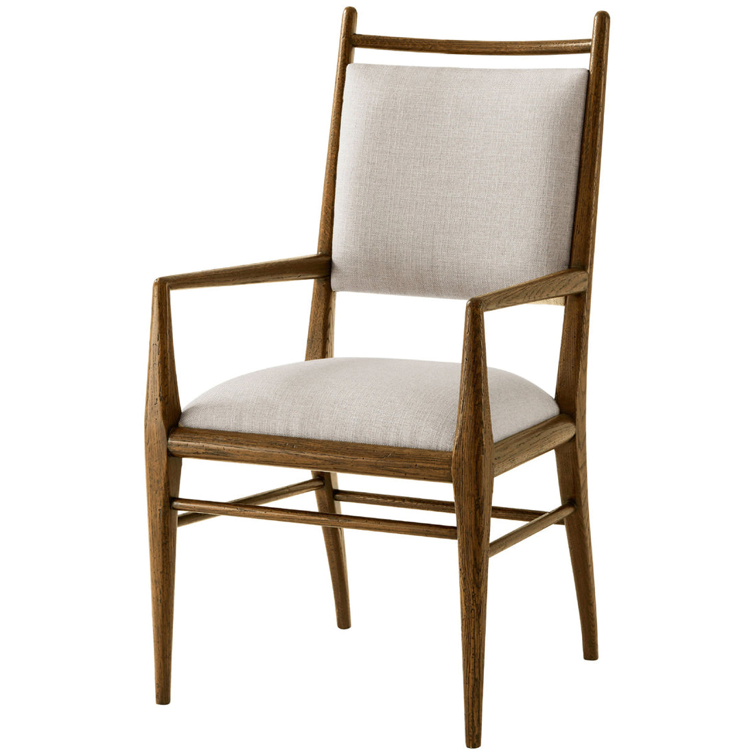 Theodore Alexander Nova Dining Arm Chair II, Set of 2