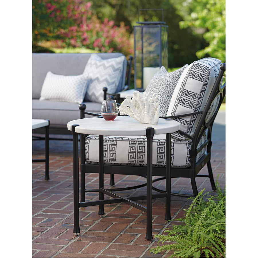 Tommy Bahama Pavlova Round Outdoor End Table
