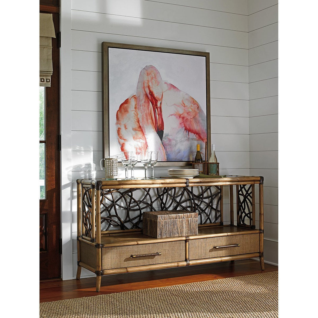 Tommy Bahama Twin Palms Sonesta Serving Console Table