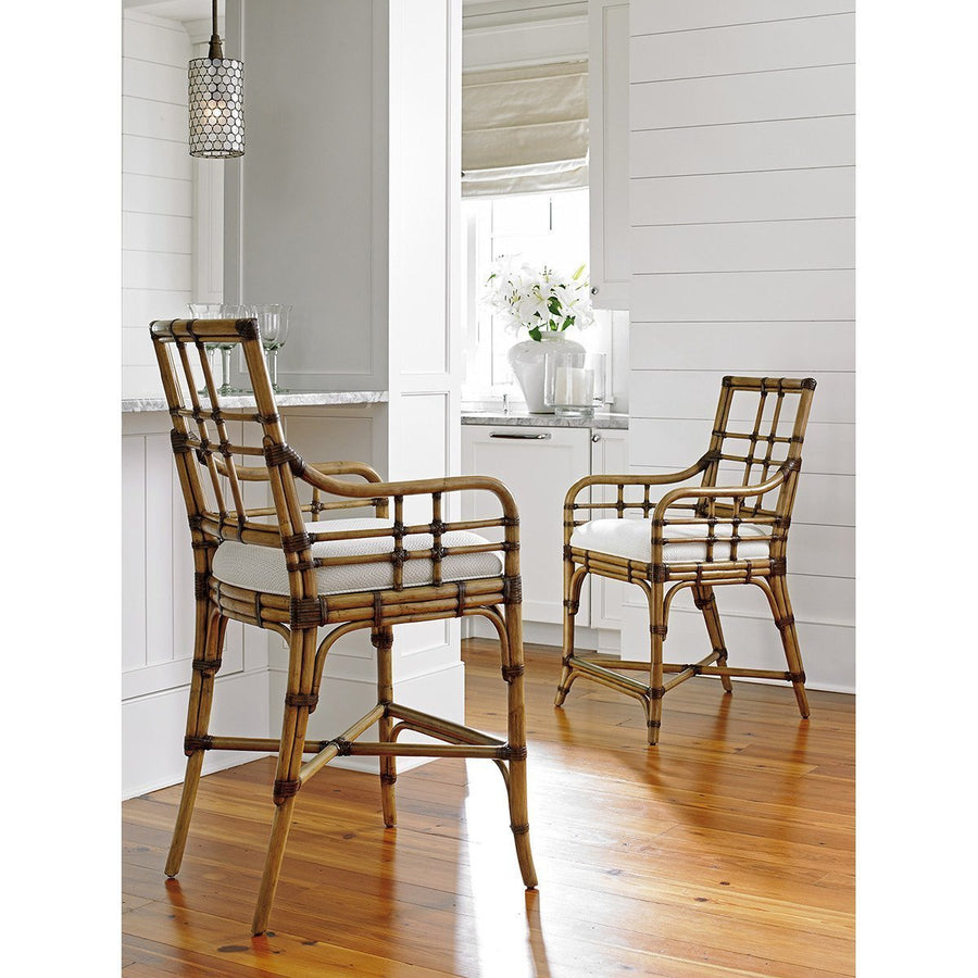 Tommy Bahama Twin Palms Lands End Bar Stool
