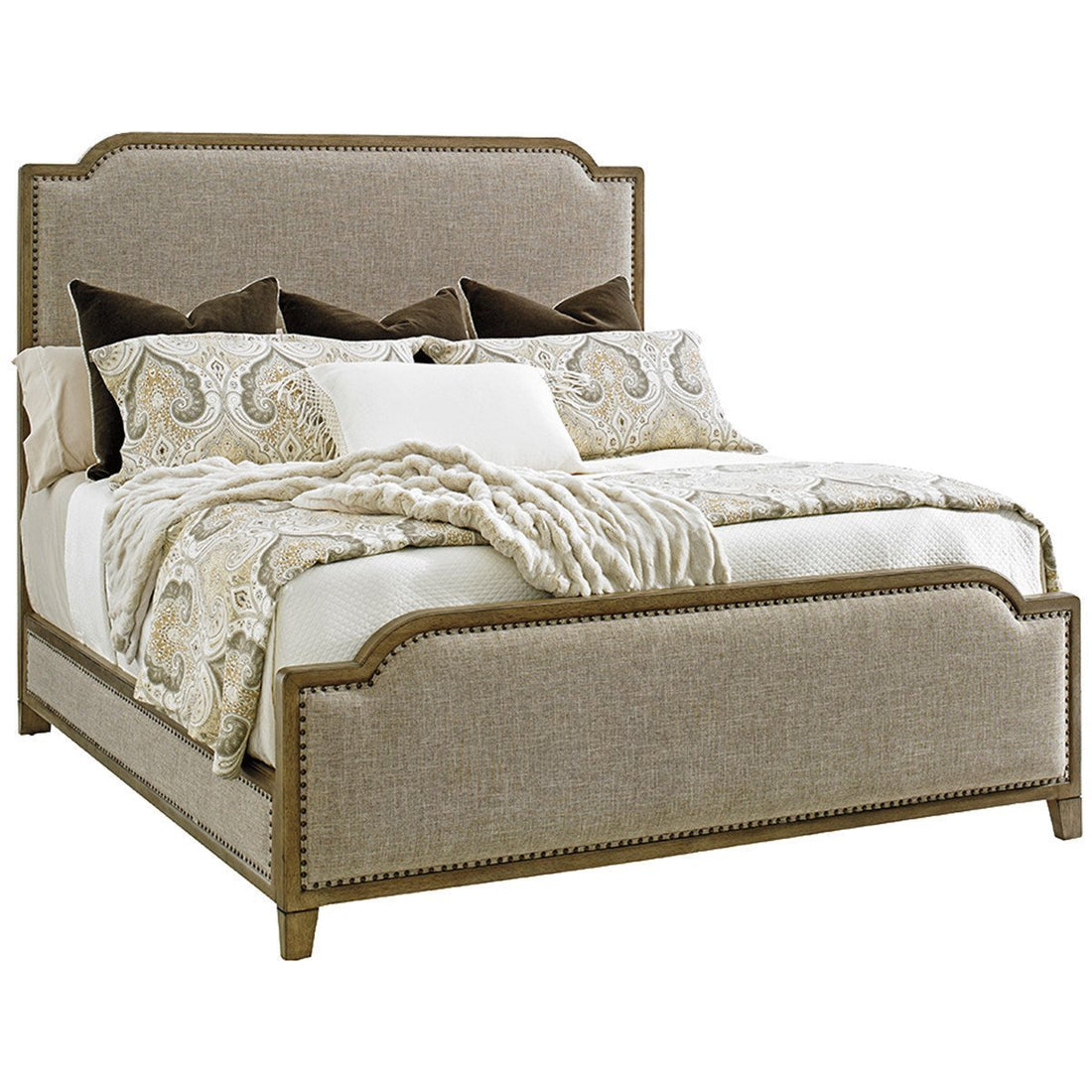 Tommy Bahama Cypress Point Stone Harbour Upholstered Bed