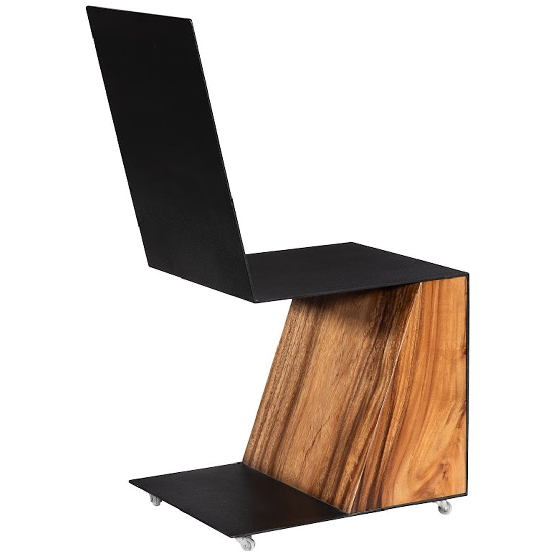 Phillips Collection Block Chair with Casters