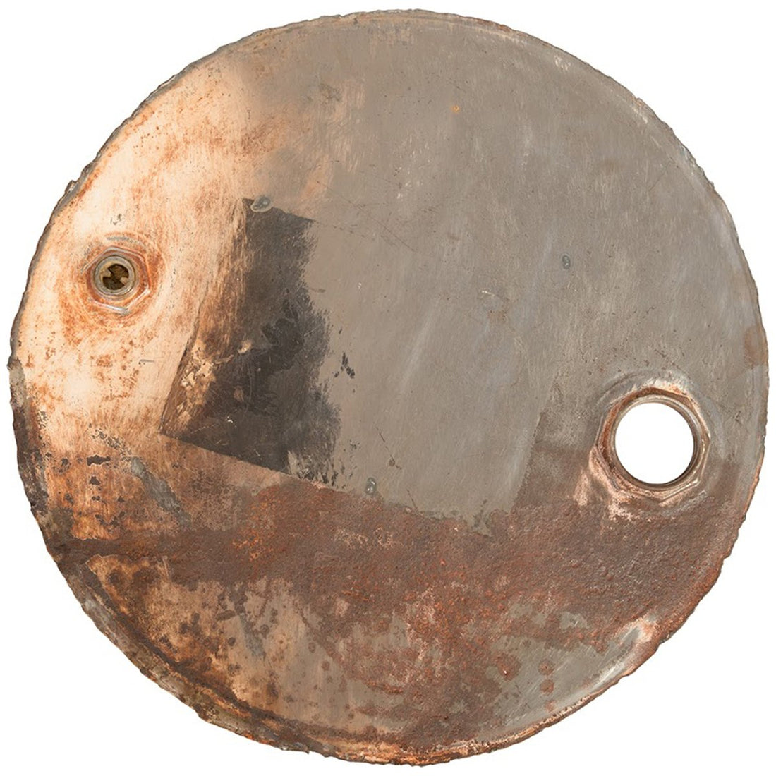 Phillips Collection Reclaimed Oil Drum Wall Disc