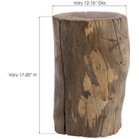 Phillips Collection Stump Assorted Stool, Natural