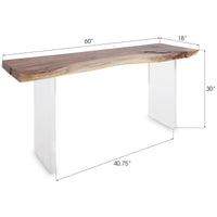 Phillips Collection Floating Small Console Table