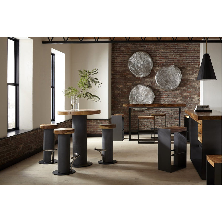 Phillips Collection Iron Frame Bar Stool