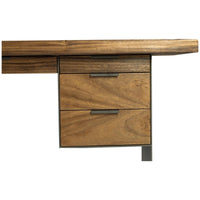 Phillips Collection Iron Frame Standing Desk with Drawers