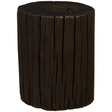 Phillips Collection Black Wood Stool