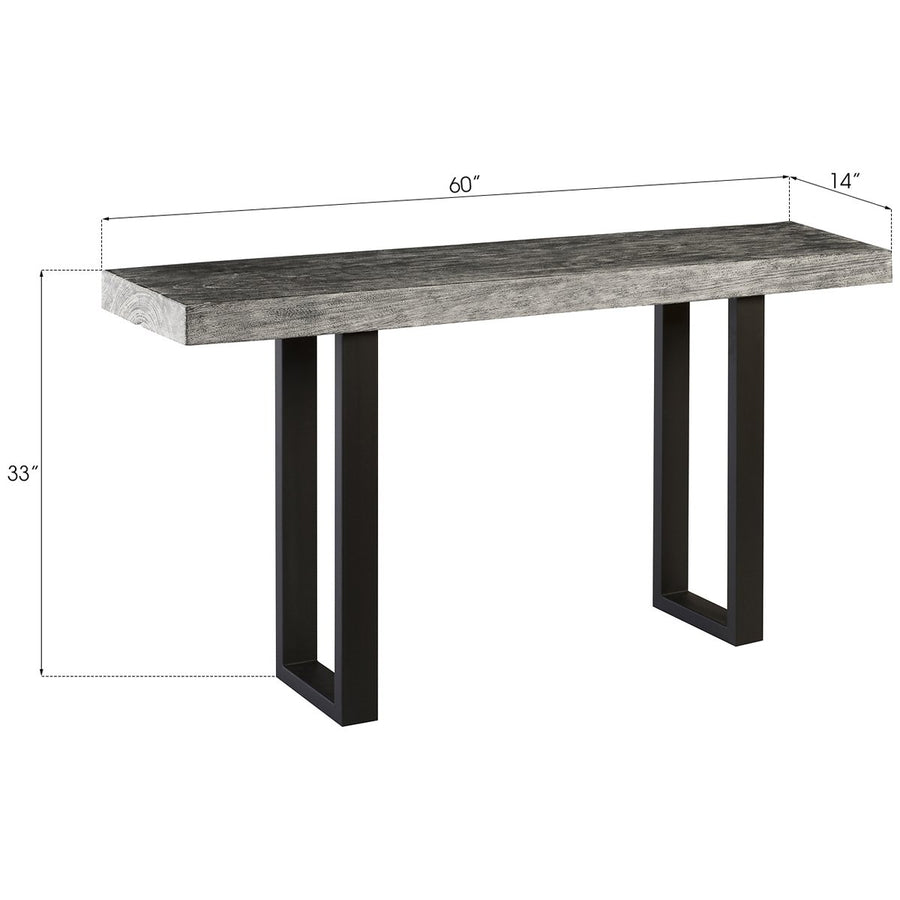 Phillips Collection Origins Straight Edge Console Table