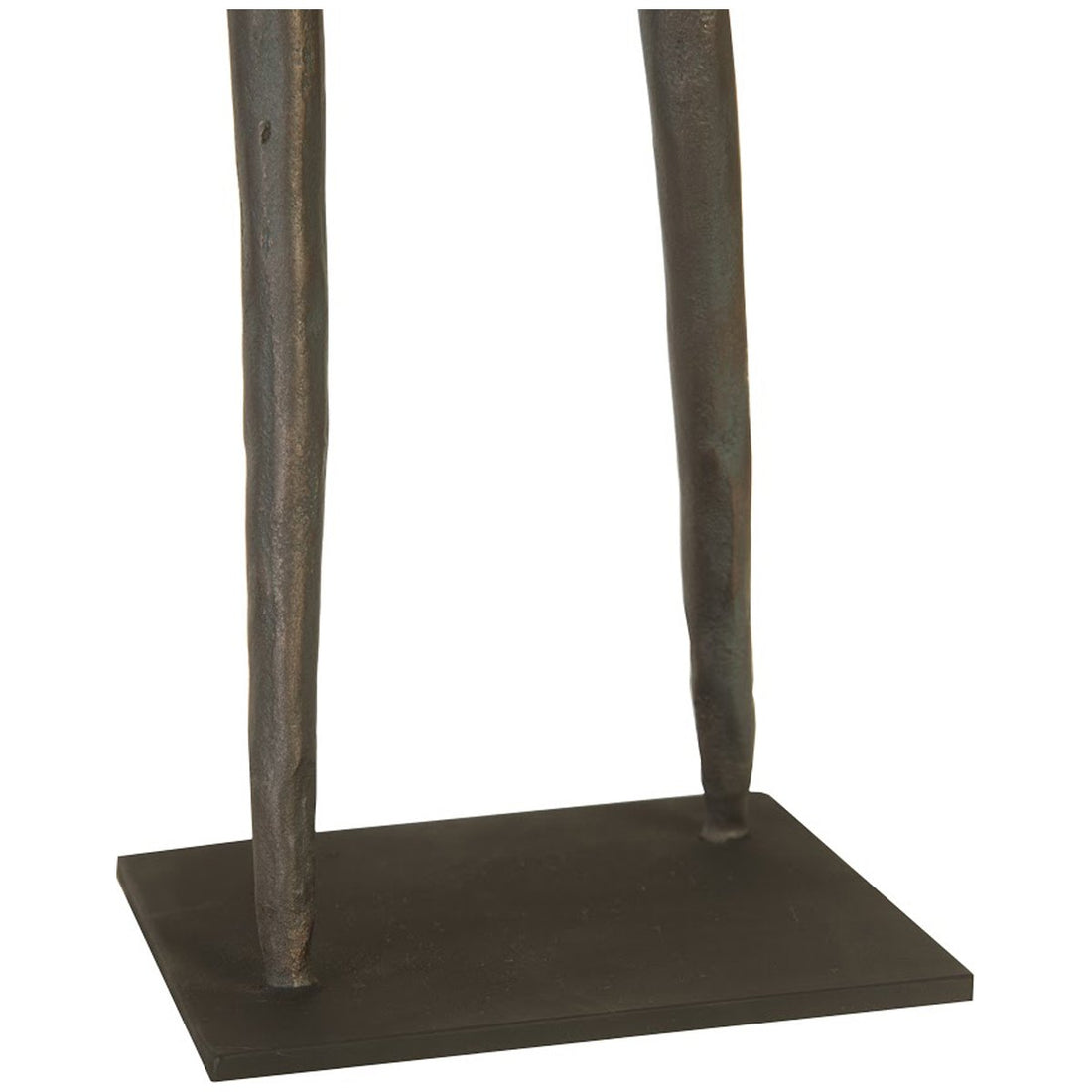 Phillips Collection Abstract Figure Sculpture on Metal Base, Elbow Bent