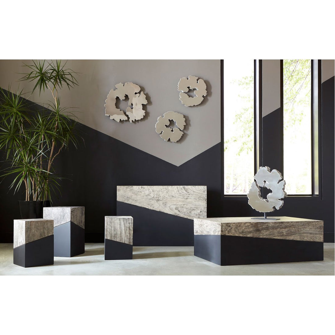 Phillips Collection Geometry Console Table