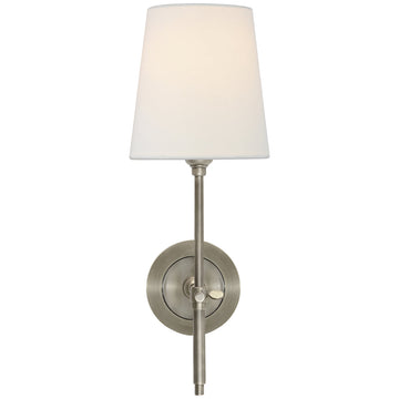 Visual Comfort Bryant Sconce with Linen Shade