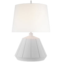 Visual Comfort Frey Medium Table Lamp with Linen Shade