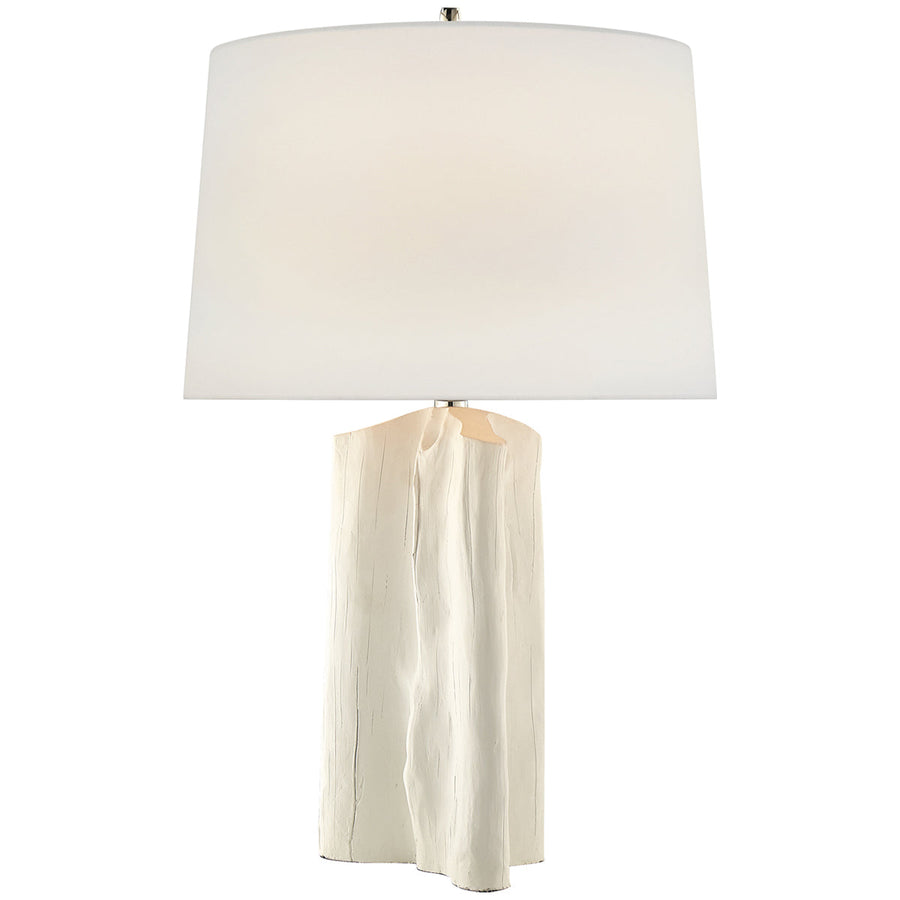 Visual Comfort Sierra Buffet Lamp with Linen Shade