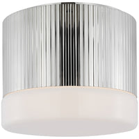 Visual Comfort Ace 7-Inch Flush Mount with White Glass