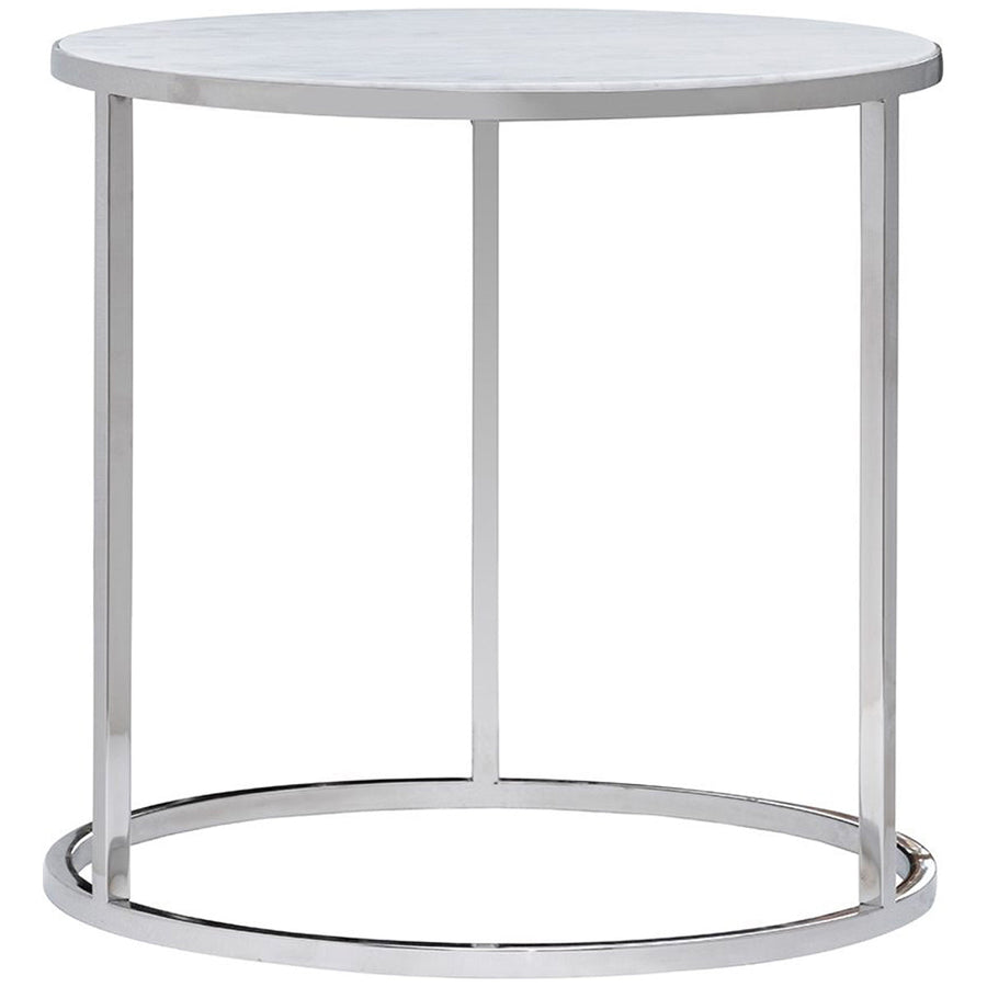 Lillian August Milos Round Outdoor End Table