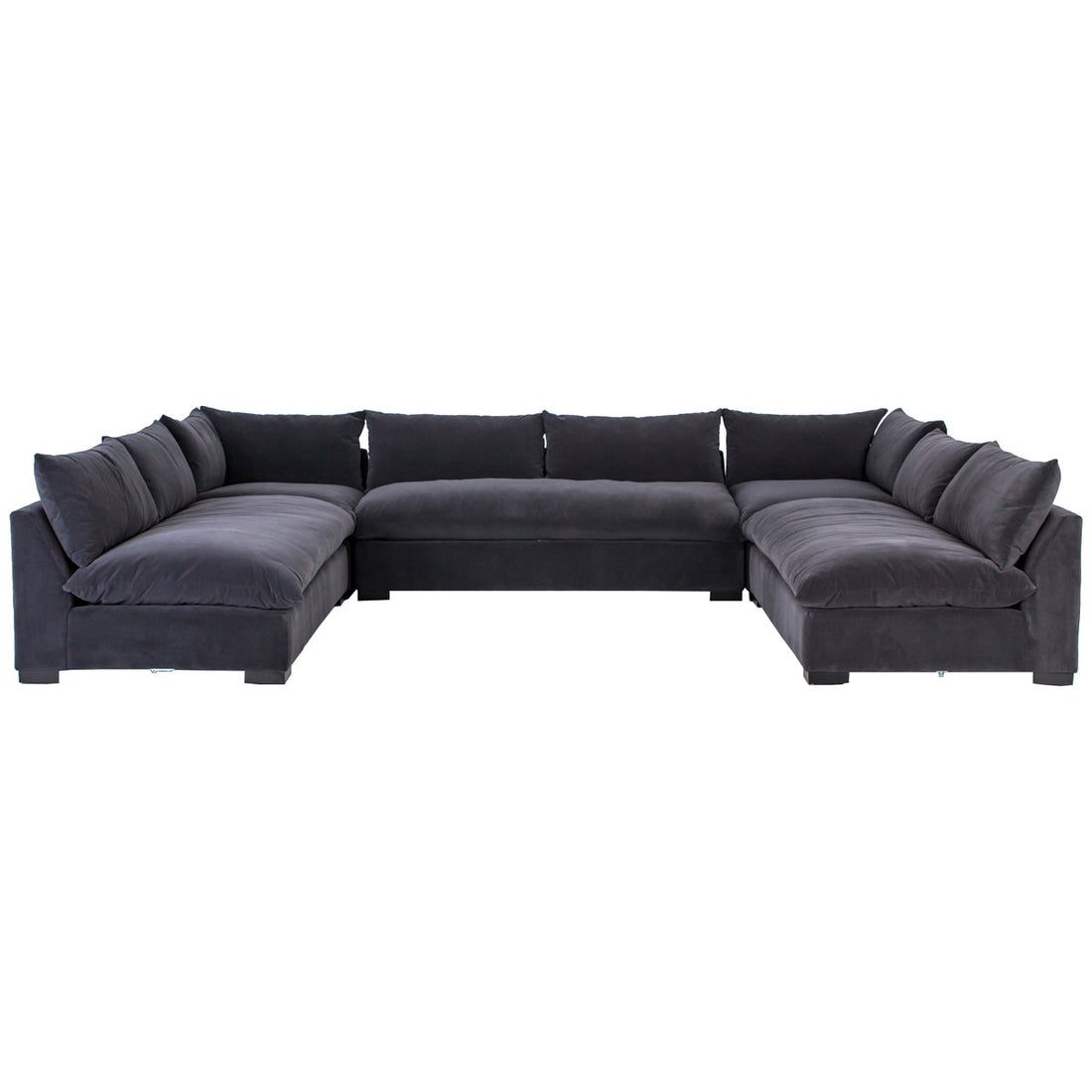 Four Hands Atelier Grant 5-Piece Sectional - Henry Charcoal
