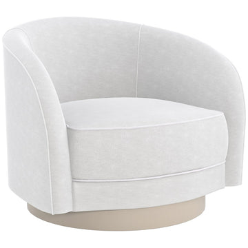 Caracole Upholstery Ahead of The Curve Swivel Chair