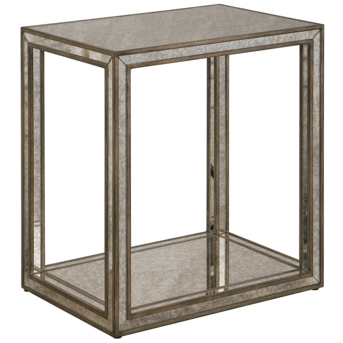 Uttermost Julie Mirrored End Table