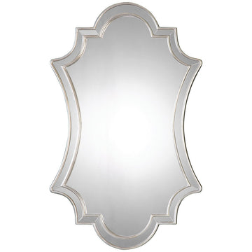 Uttermost Elara Antiqued Silver Wall Mirror