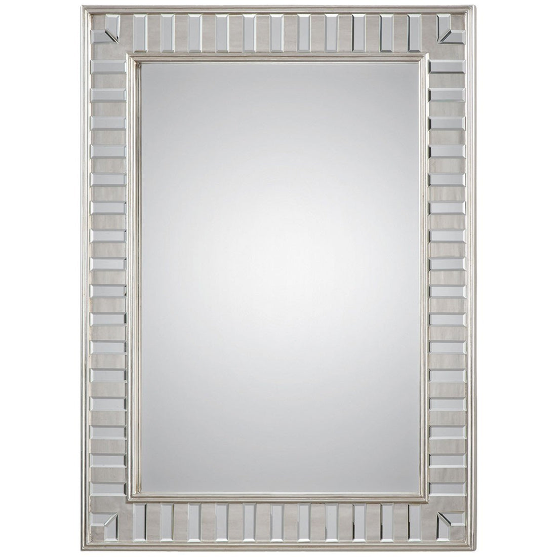 Uttermost Lanester Silver Leaf Mirror