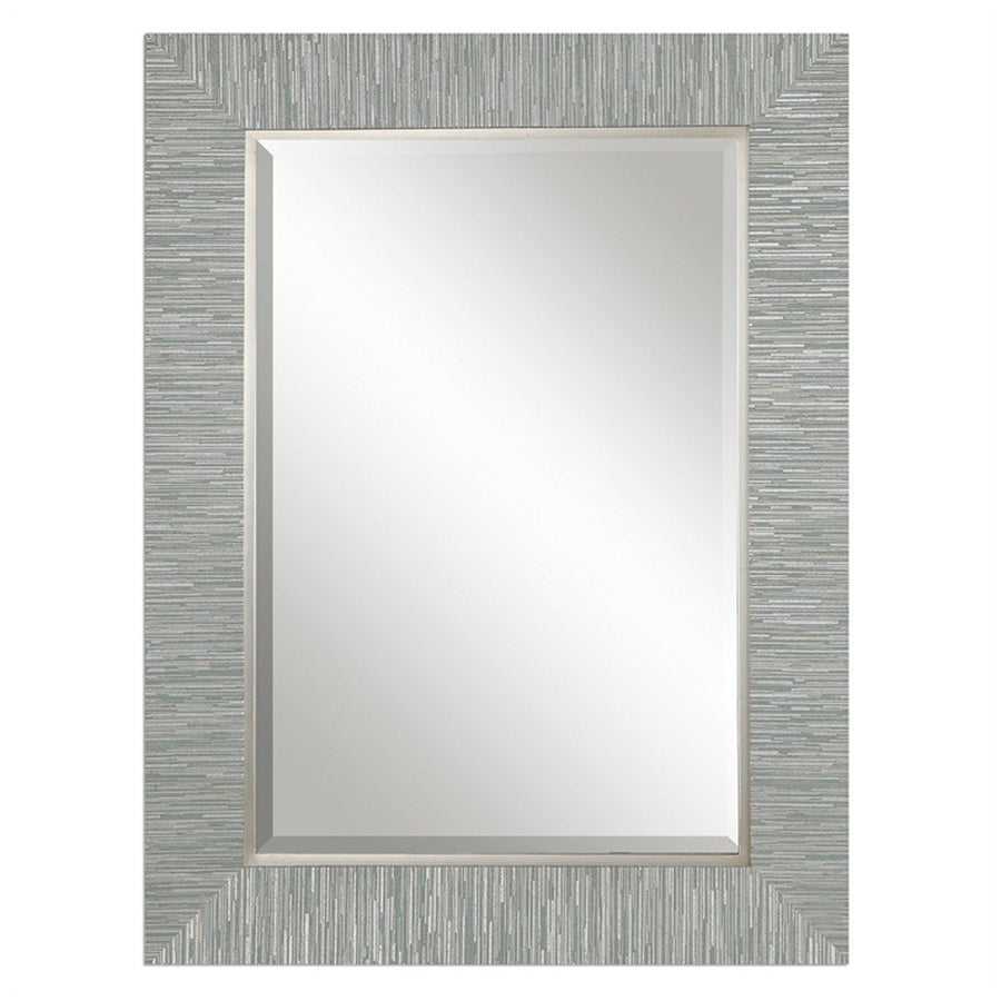 Uttermost Belaya Gray Wood Mirror
