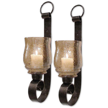 Uttermost Joselyn Small Wall Sconces, Set of 2