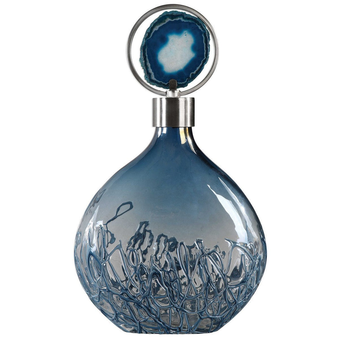 Uttermost Rae Sky Blue Vase