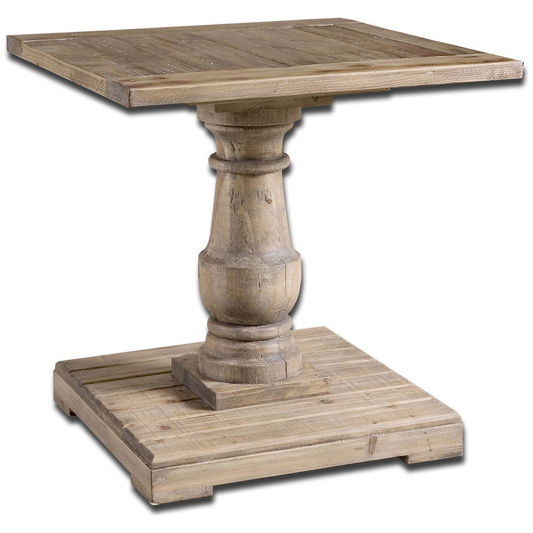 Uttermost Stratford Pedestal End Table