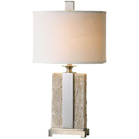 Uttermost Bonea Stone Ivory Table Lamp