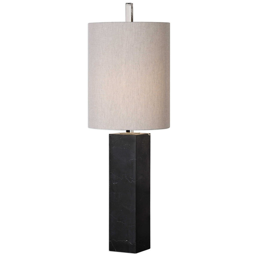 Uttermost Delaney Marble Column Accent Lamp
