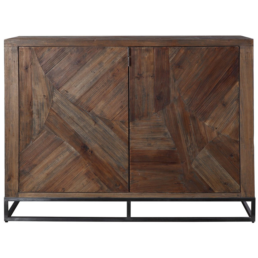 Uttermost Evros Reclaimed Wood 2-Door Cabinet