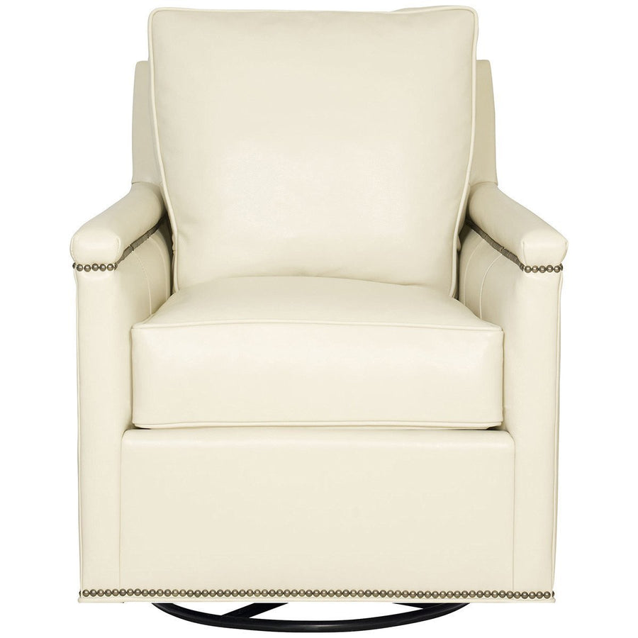 Vanguard Furniture Ambition Cream Liz Swivel Glider