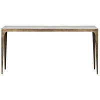 Vanguard Furniture French Brass Metal Base Hancock Console Table