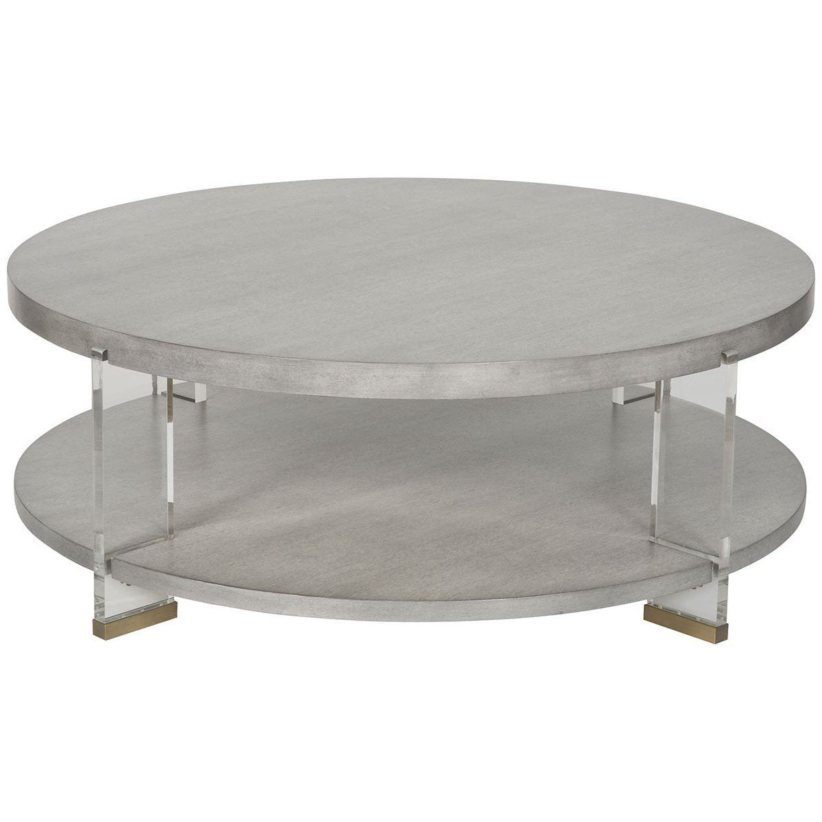 Vanguard Furniture, Dell Rey Round Cocktail Table, Mozambique Veneers ...