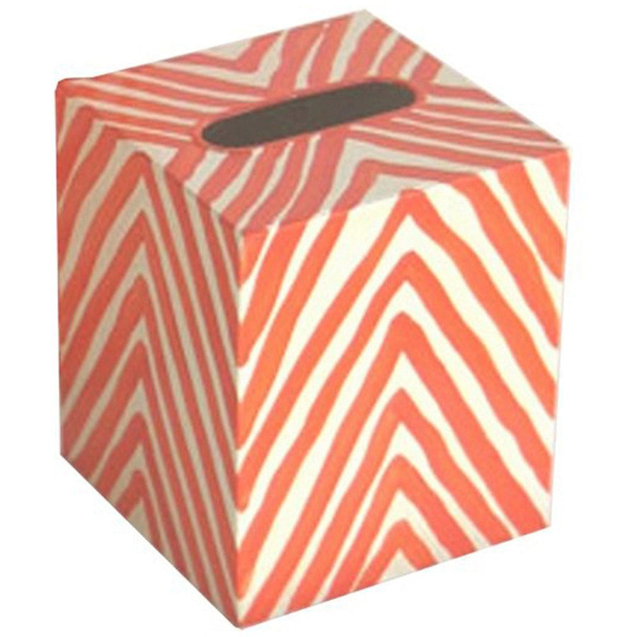 Worlds Away Kleenex Zebra Box