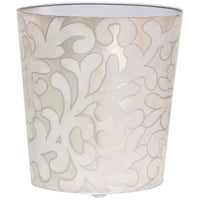 Worlds Away 11"W X 12"H Oval Wastebasket