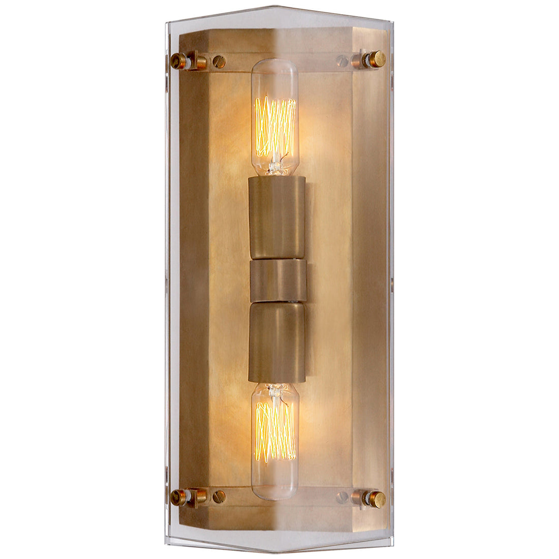 Visual Comfort Clayton Wall Sconce in Crystal